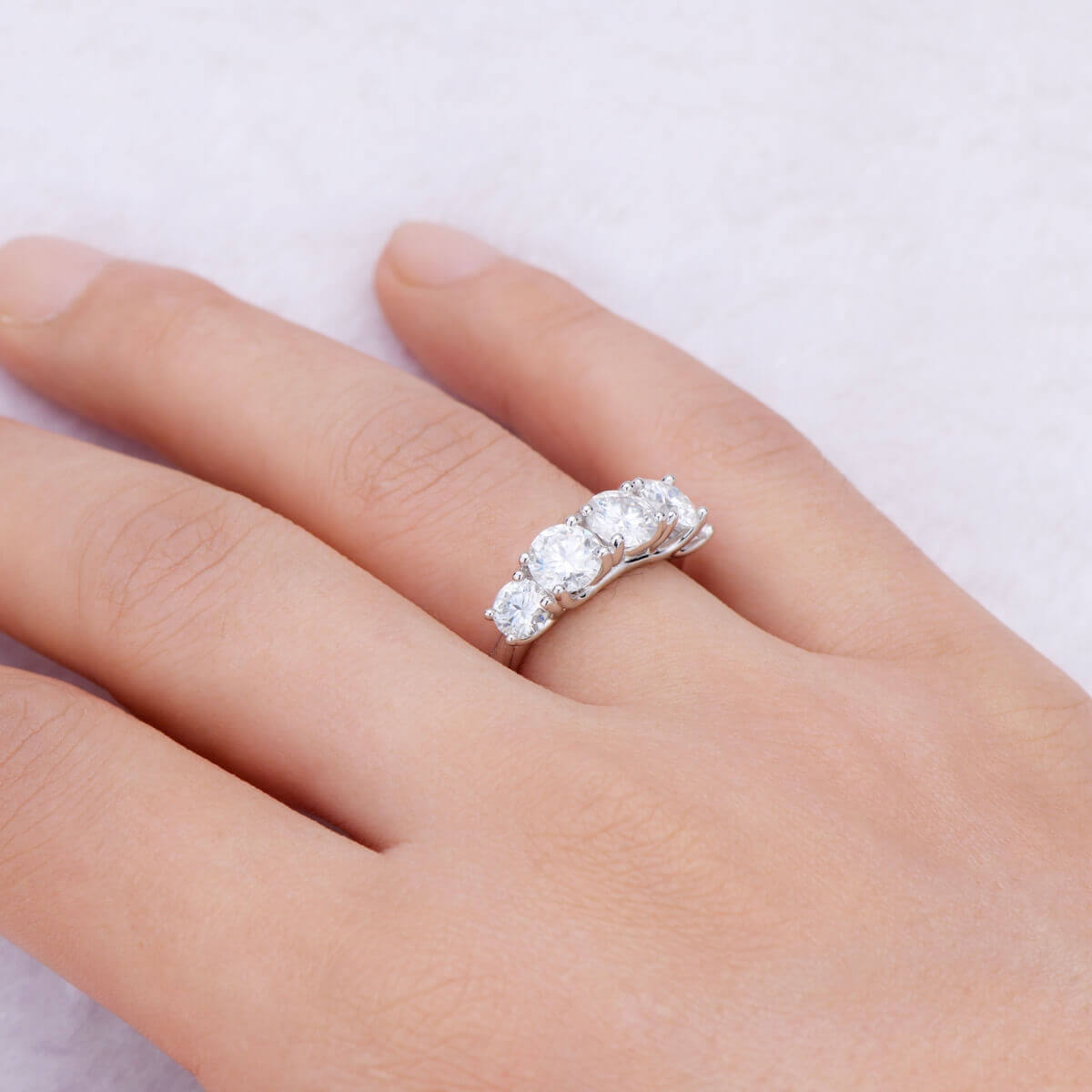 Five Stone Diamond Rings